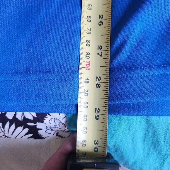 Oakley Polo Shirt Men's LG. Pullover Short Sleeve Blue Golf Polo Collared - Picture 5 of 12